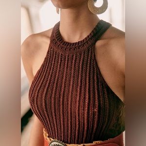 Sézane Jessica Top Mahogany